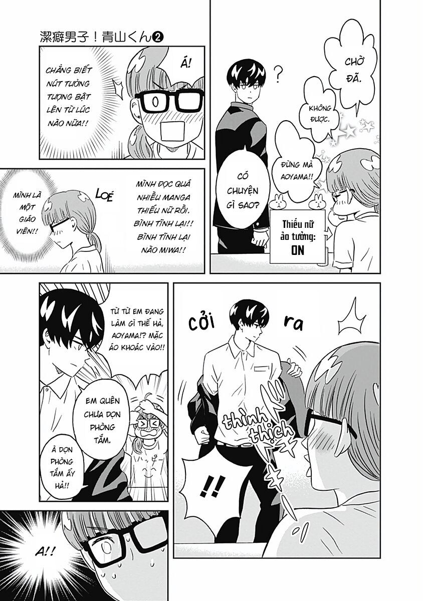 Chàng Trai Sạch Sẽ! Aoyama-Kun Chap 10 - Next Chap 11