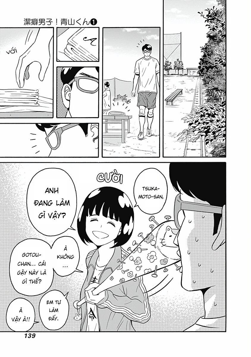 Chàng Trai Sạch Sẽ! Aoyama-Kun Chap 4 - Next Chap 5