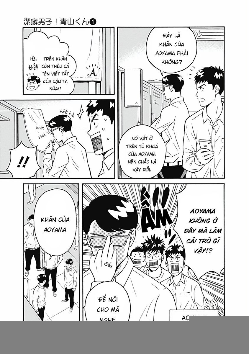 Chàng Trai Sạch Sẽ! Aoyama-Kun Chap 4 - Next Chap 5
