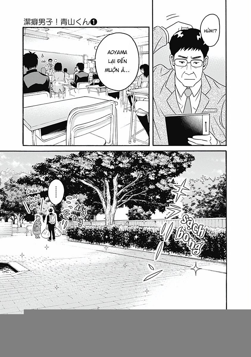 Chàng Trai Sạch Sẽ! Aoyama-Kun Chap 5 - Next Chap 6