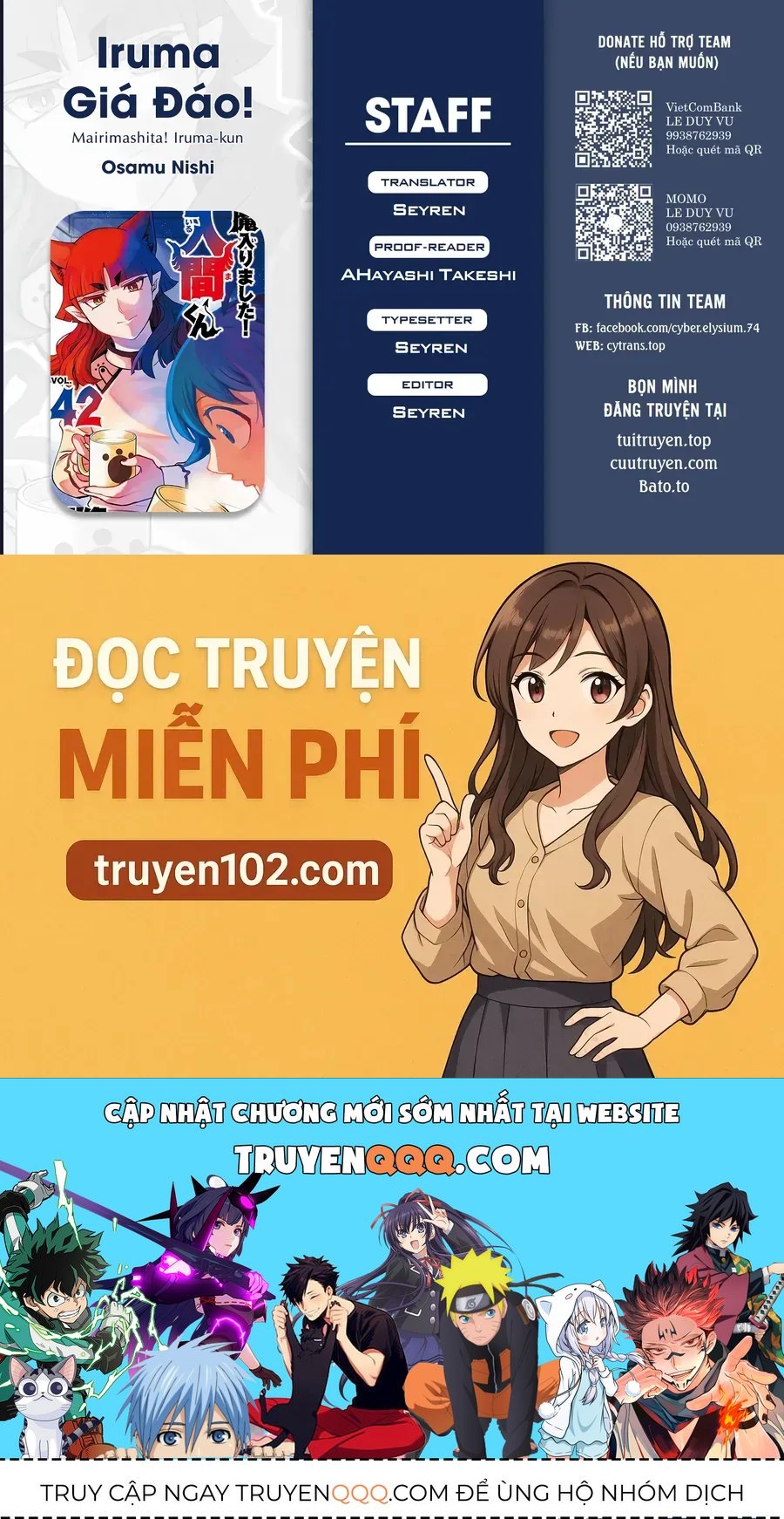 Chào Mừng Cậu Đến Trường Iruma-Kun Chap 420 - Next Chap 421