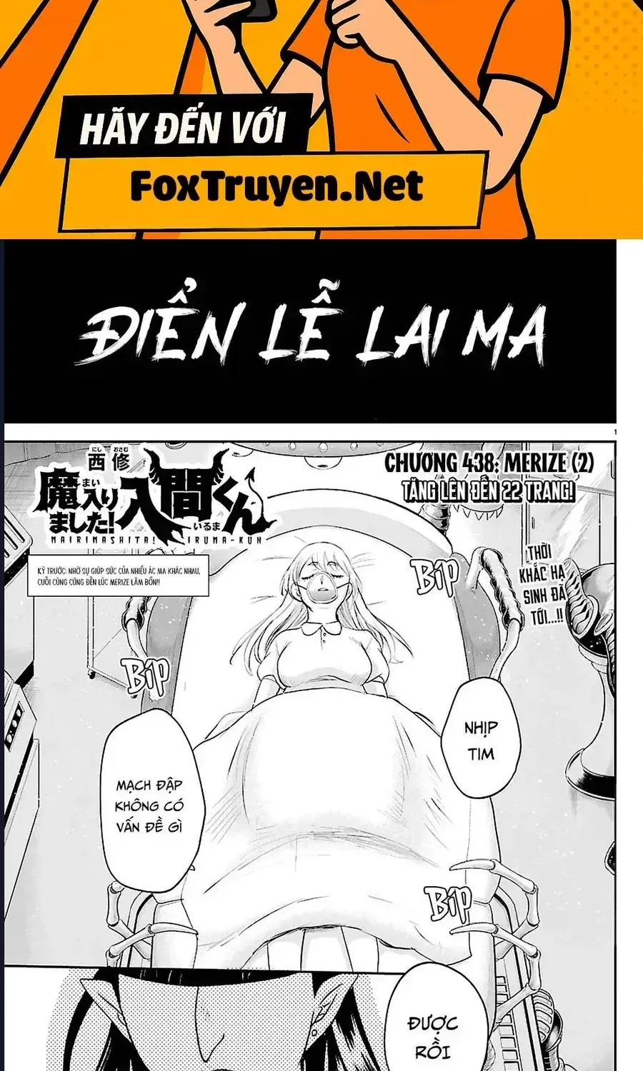 Chào Mừng Cậu Đến Trường Iruma-Kun Chap 438 - Next Chap 439
