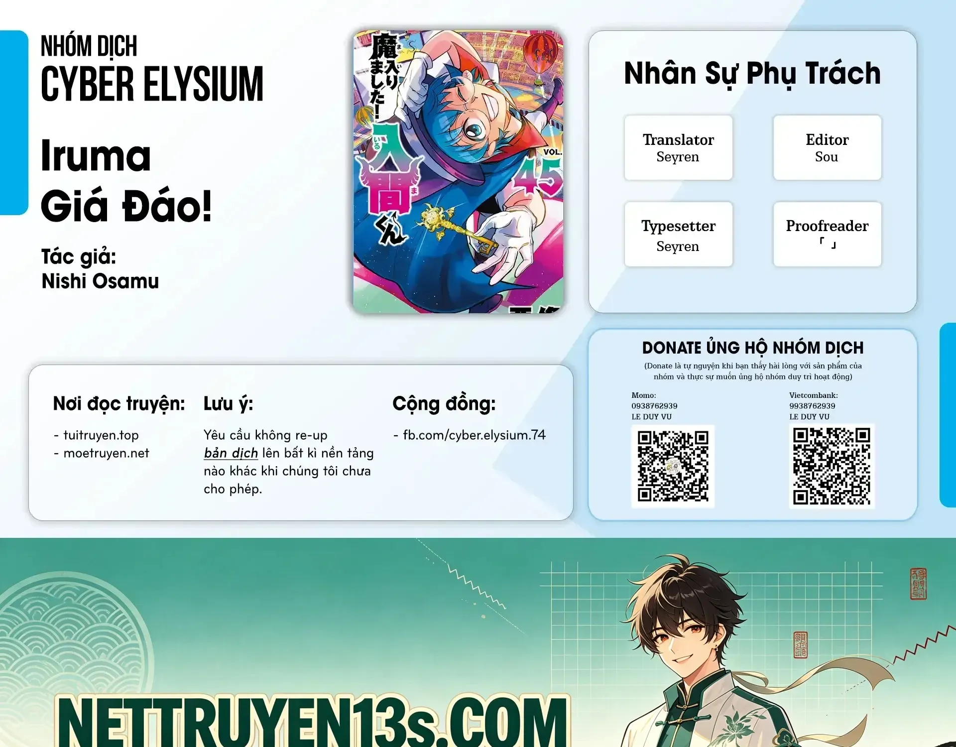 Chào Mừng Cậu Đến Trường Iruma-Kun Chap 458 - Next Chap 459