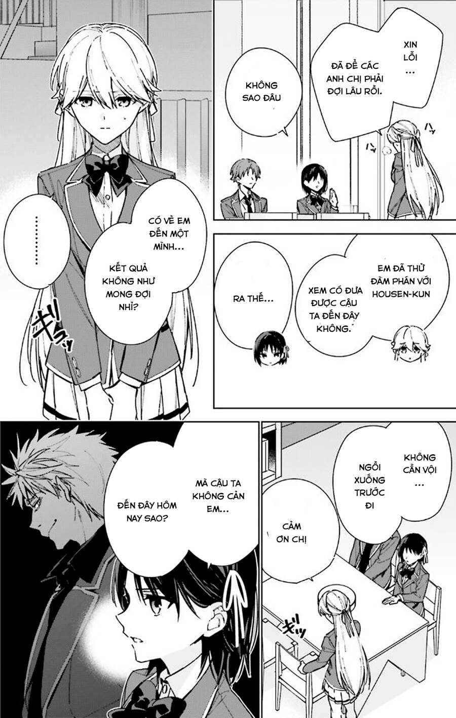 Chào Mừng Đến Với Lớp Học Đề Cao Thực Lực Năm 2 Chap Chuong 10 - Next Chap 11