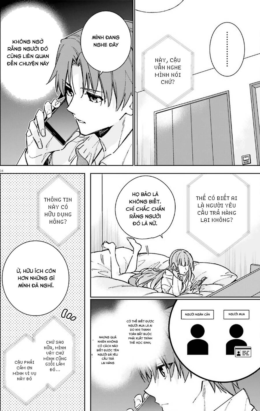 Chào Mừng Đến Với Lớp Học Đề Cao Thực Lực Năm 2 Chap Chuong 10 - Next Chap 11