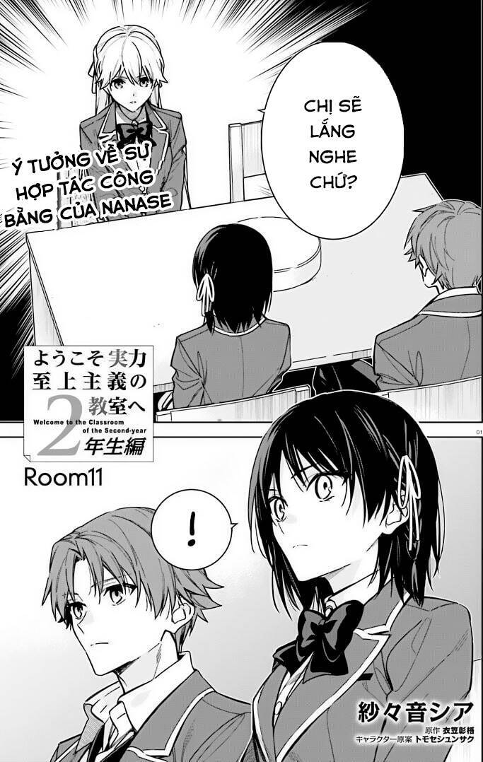 Chào Mừng Đến Với Lớp Học Đề Cao Thực Lực Năm 2 Chap 11 - Next Chap 12