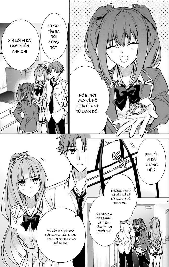 Chào Mừng Đến Với Lớp Học Đề Cao Thực Lực Năm 2 Chap 12 - Next Chap 13