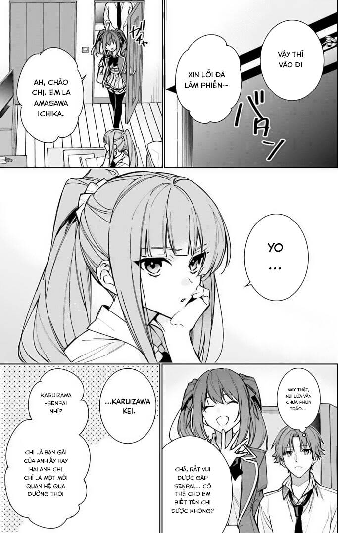 Chào Mừng Đến Với Lớp Học Đề Cao Thực Lực Năm 2 Chap 12 - Next Chap 13