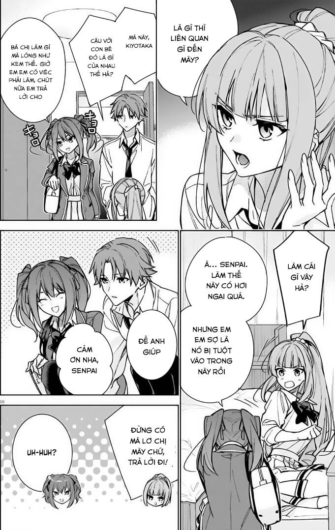 Chào Mừng Đến Với Lớp Học Đề Cao Thực Lực Năm 2 Chap 12 - Next Chap 13