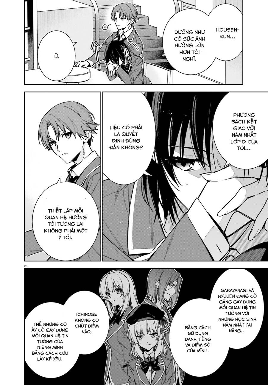 Chào Mừng Đến Với Lớp Học Đề Cao Thực Lực Năm 2 Chap Chuong 9 - Next Chap 10