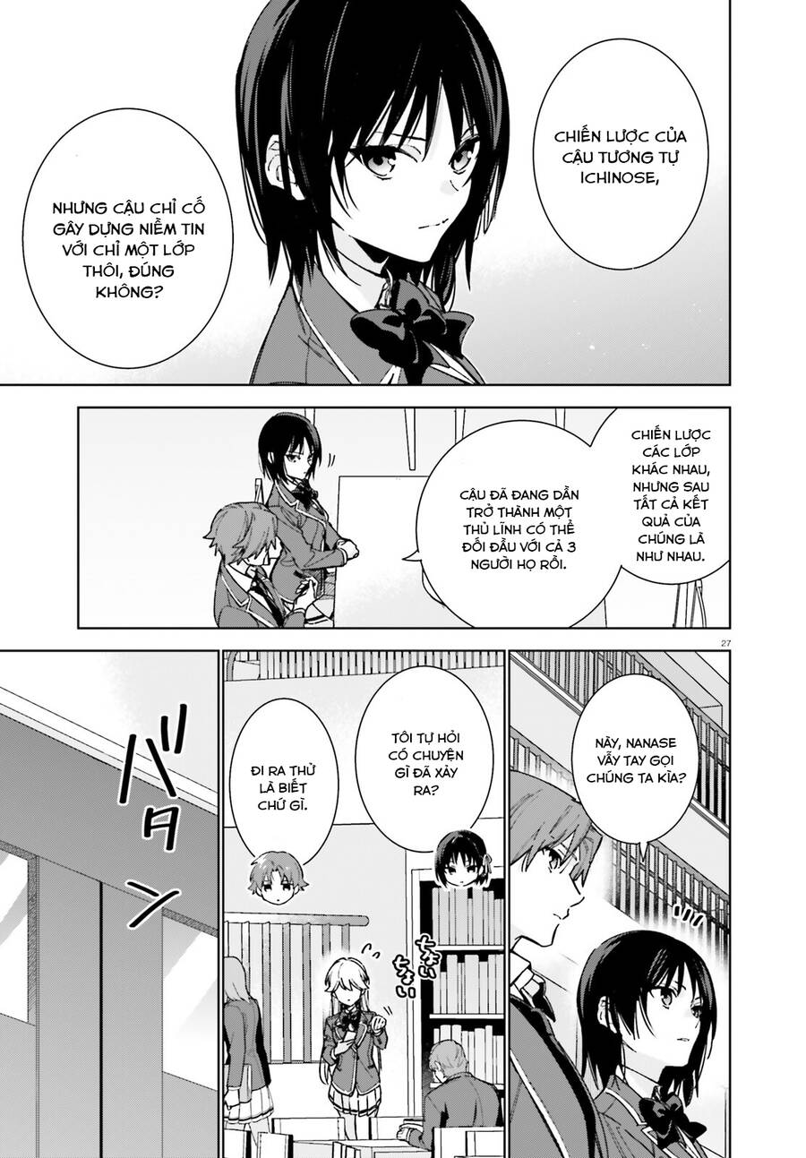 Chào Mừng Đến Với Lớp Học Đề Cao Thực Lực Năm 2 Chap Chuong 9 - Next Chap 10