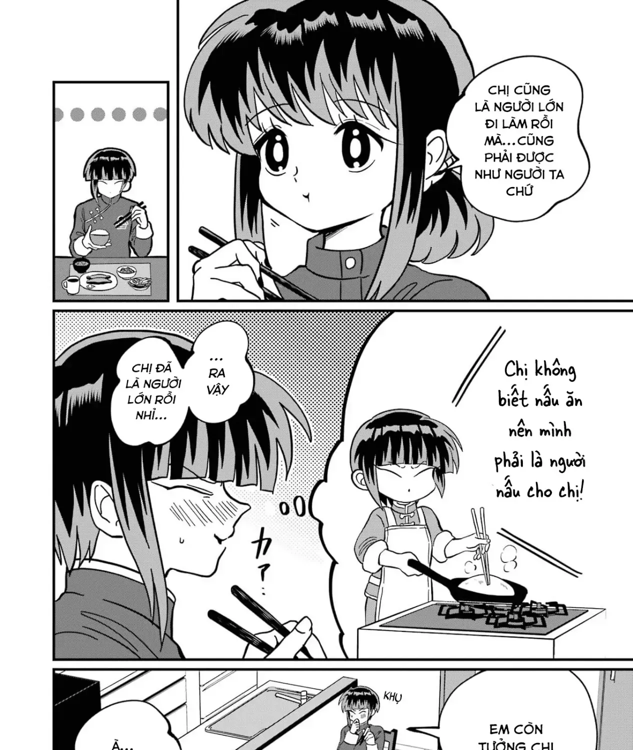 Chị Gái Mắt Nai ☆ Em Trai Mắt Cáo Chap 12 - Next Chap 13