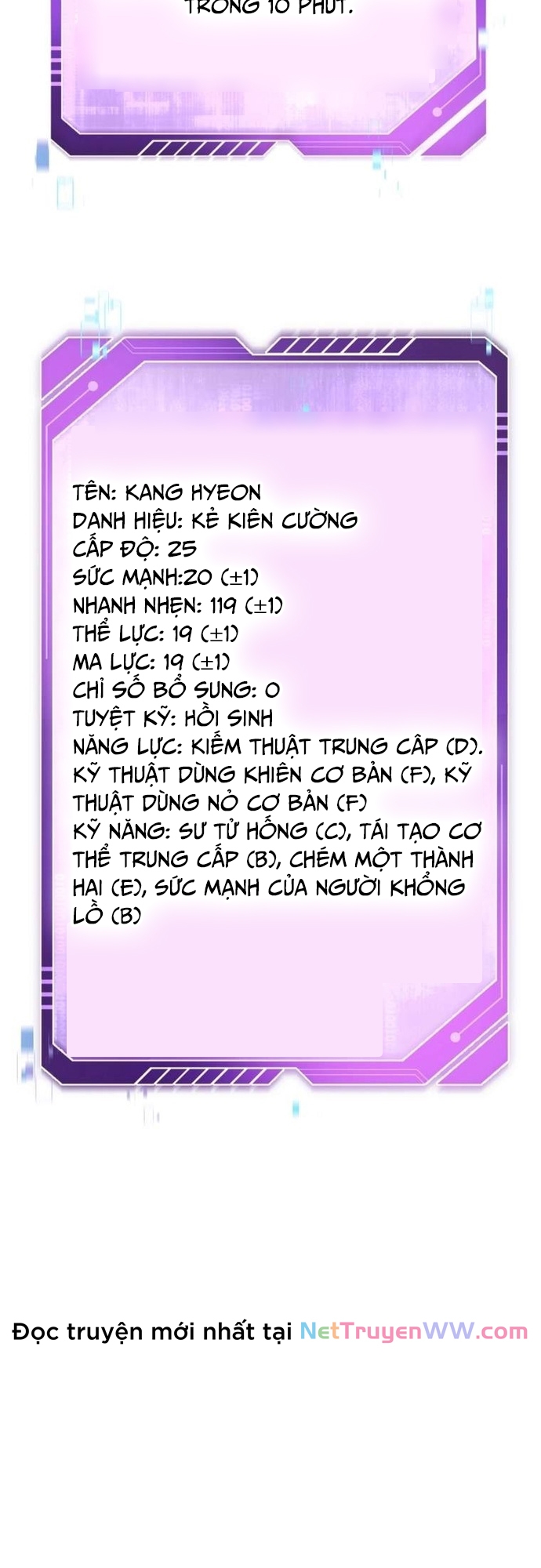 Chỉ Mình Ta Hồi Sinh Chap 10 - Next Chap 11