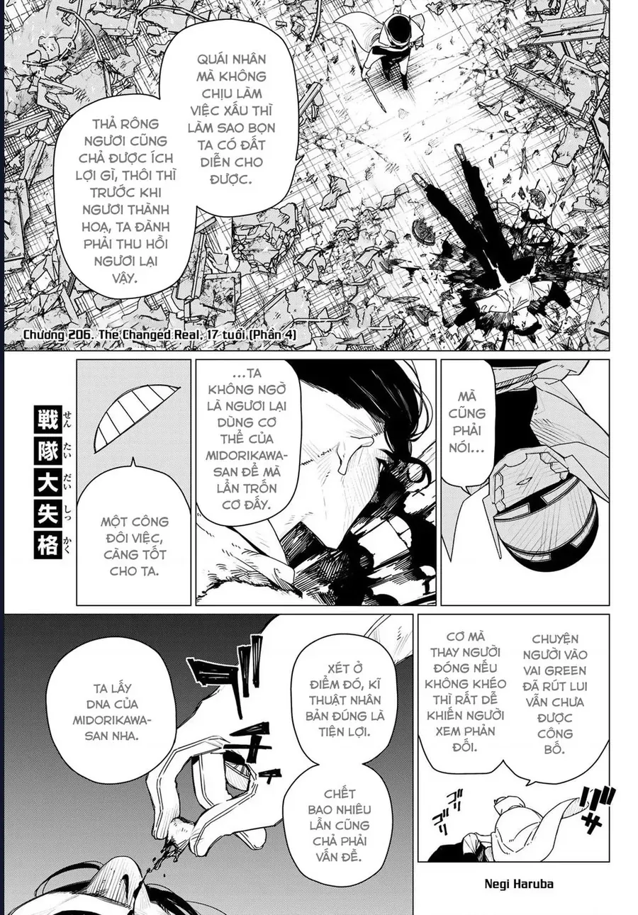 Chiến Đội Đại Thất Cách Chap 206 - Next Chap 207