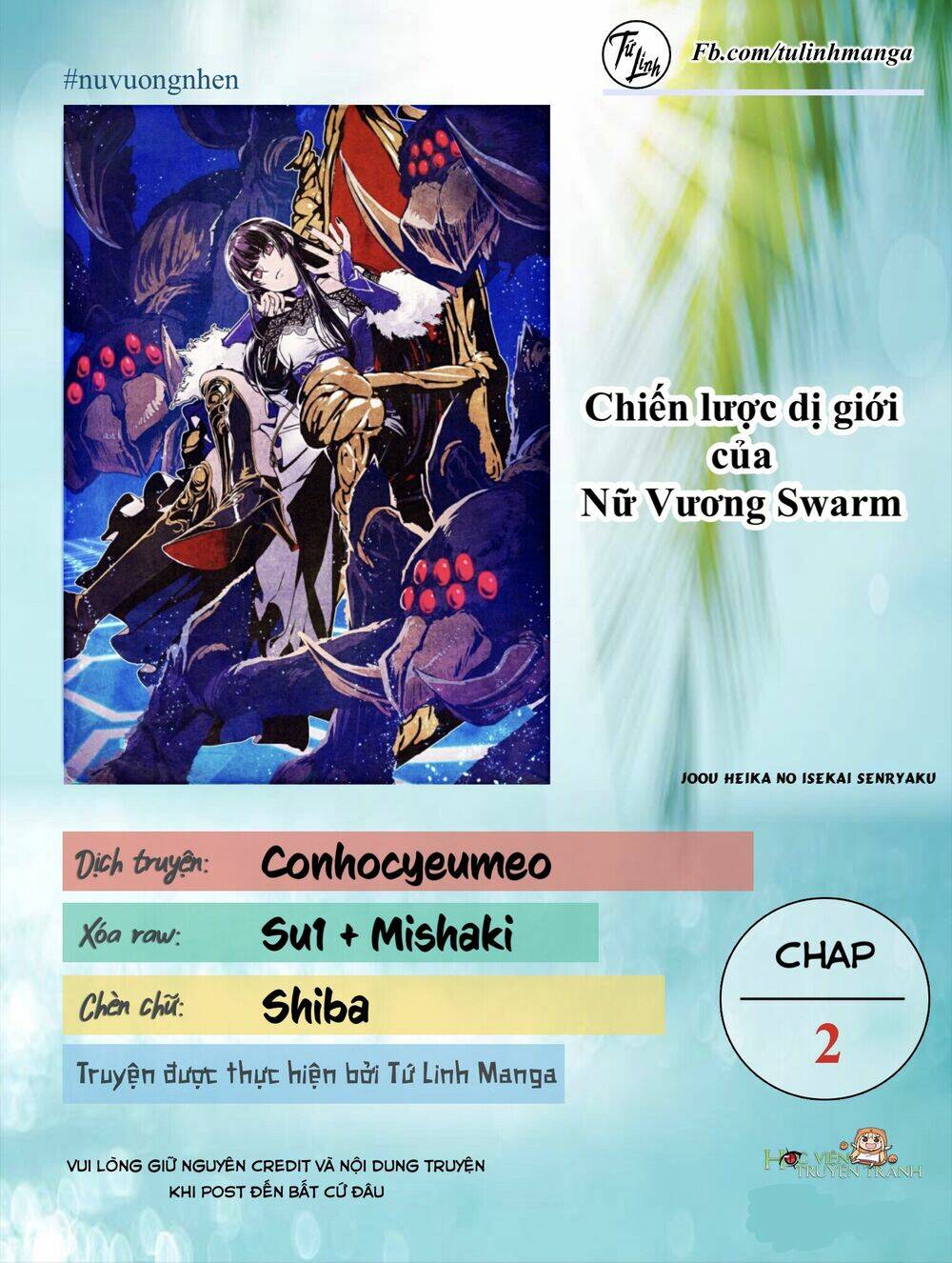 Chiến Lược Dị Giới Của Nữ Vương Swarm Chap 2 - Next Chap 3