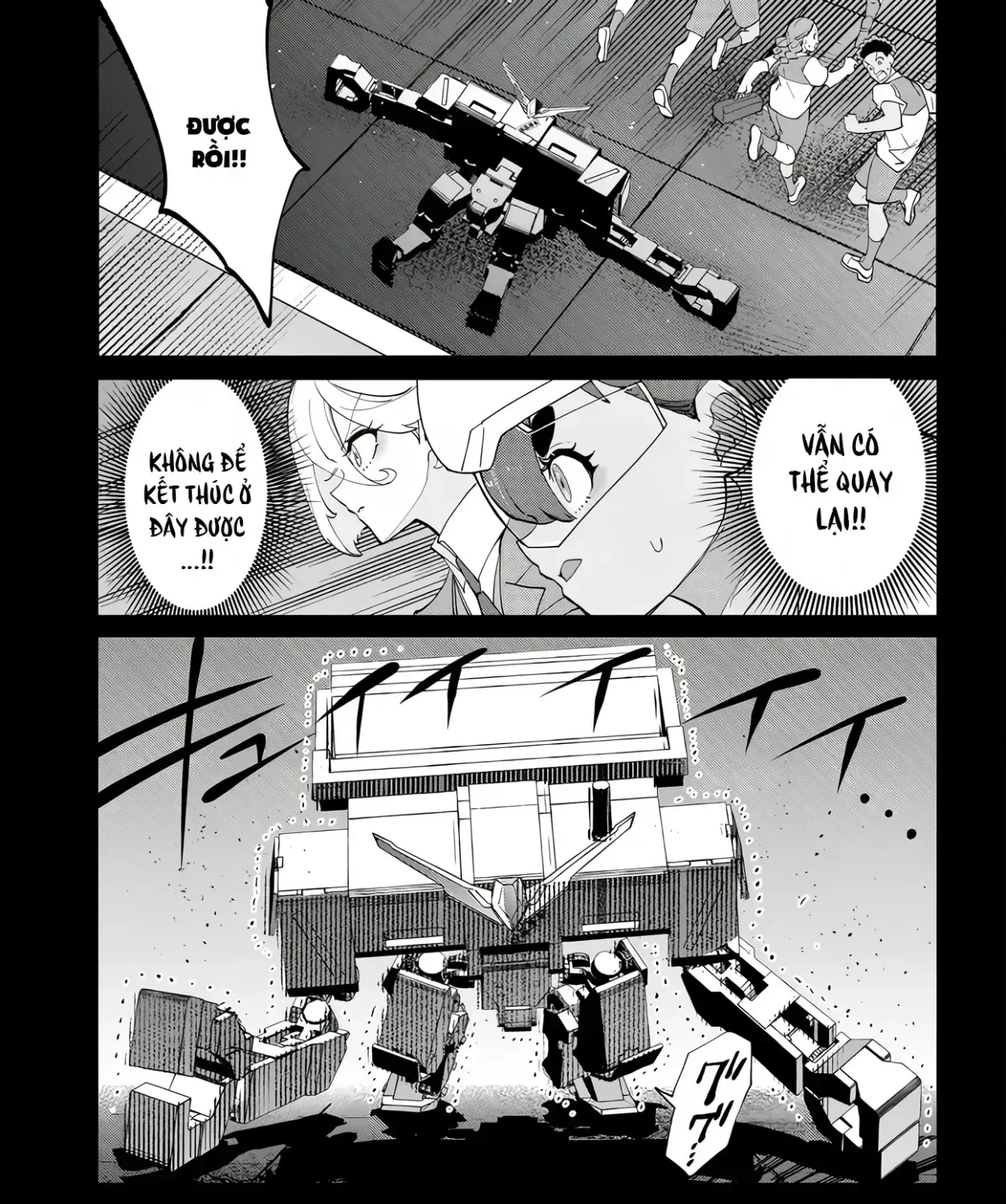 Chiến Sĩ Cơ Động Gundam: Pháp Sư Đến Từ Sao Thủy - Thời Khắc Thanh Xuân Chap 5.4 - Next Chap 6.4