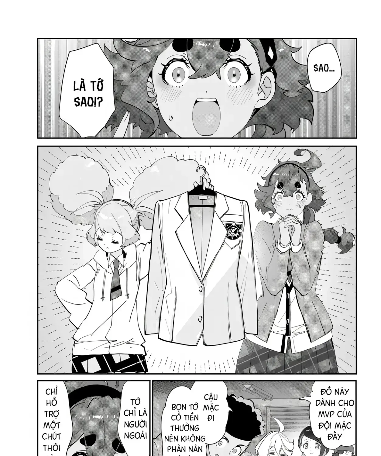 Chiến Sĩ Cơ Động Gundam: Pháp Sư Đến Từ Sao Thủy - Thời Khắc Thanh Xuân Chap 5.4 - Next Chap 6.4