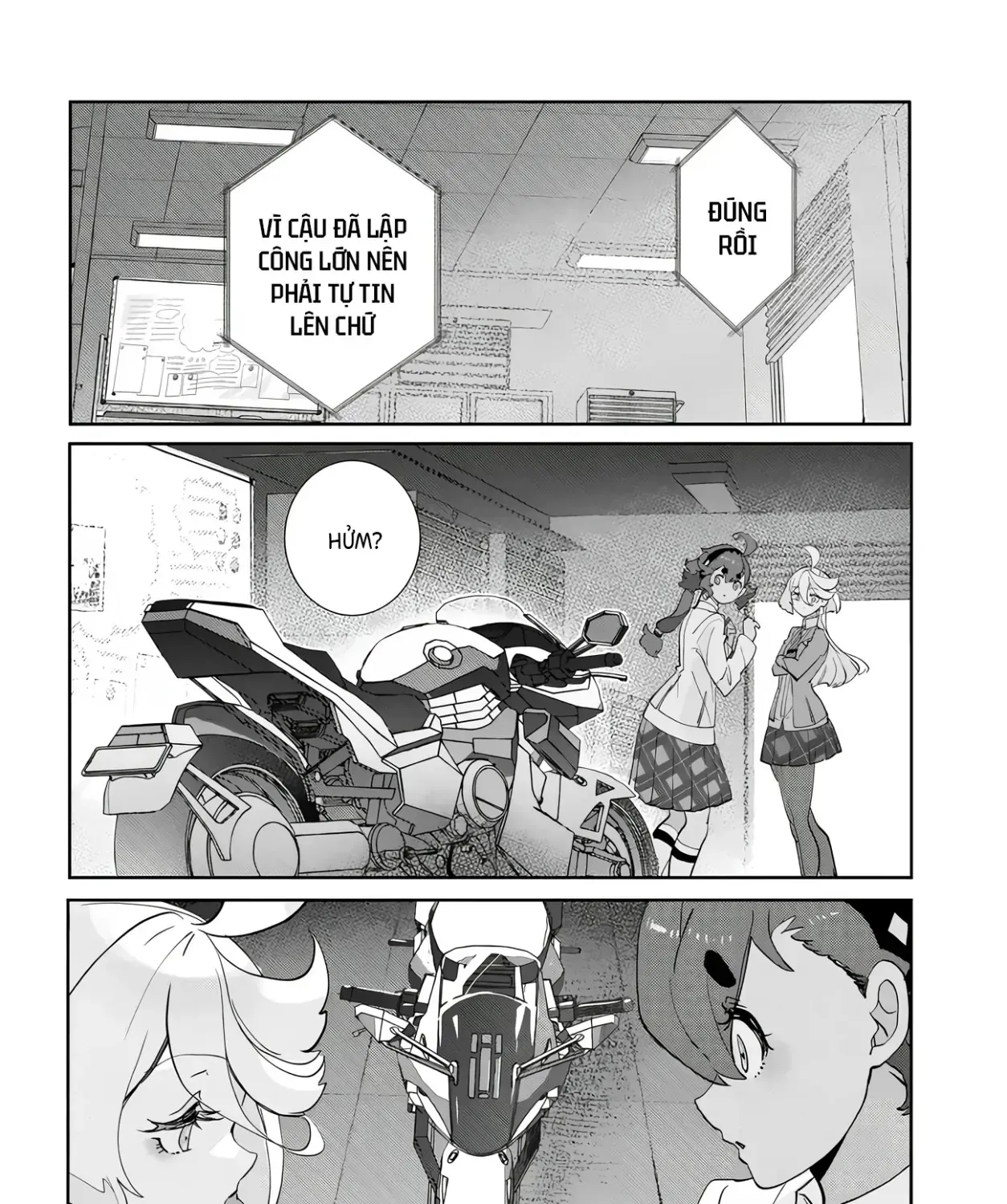 Chiến Sĩ Cơ Động Gundam: Pháp Sư Đến Từ Sao Thủy - Thời Khắc Thanh Xuân Chap 5.4 - Next Chap 6.4