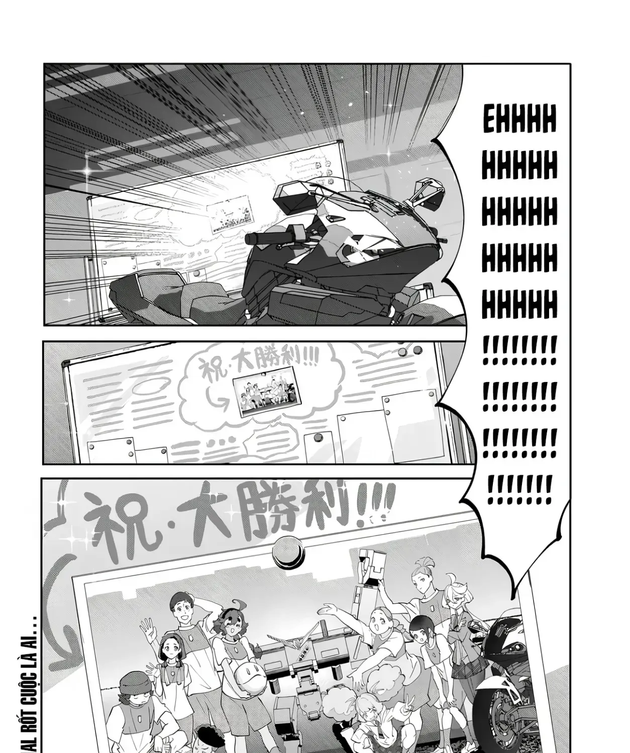 Chiến Sĩ Cơ Động Gundam: Pháp Sư Đến Từ Sao Thủy - Thời Khắc Thanh Xuân Chap 5.4 - Next Chap 6.4