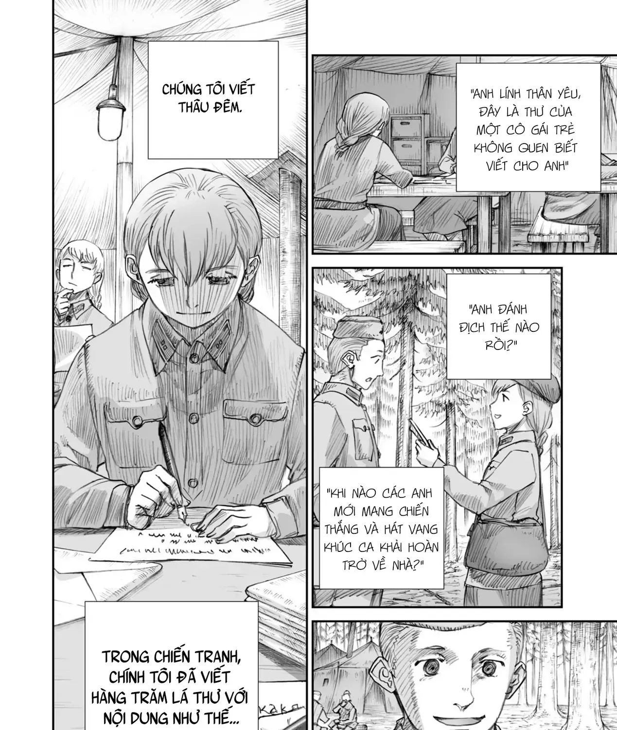 Chiến tranh không có một khuôn mặt phụ nữ Chap 24.4 - Next Chap 25.4