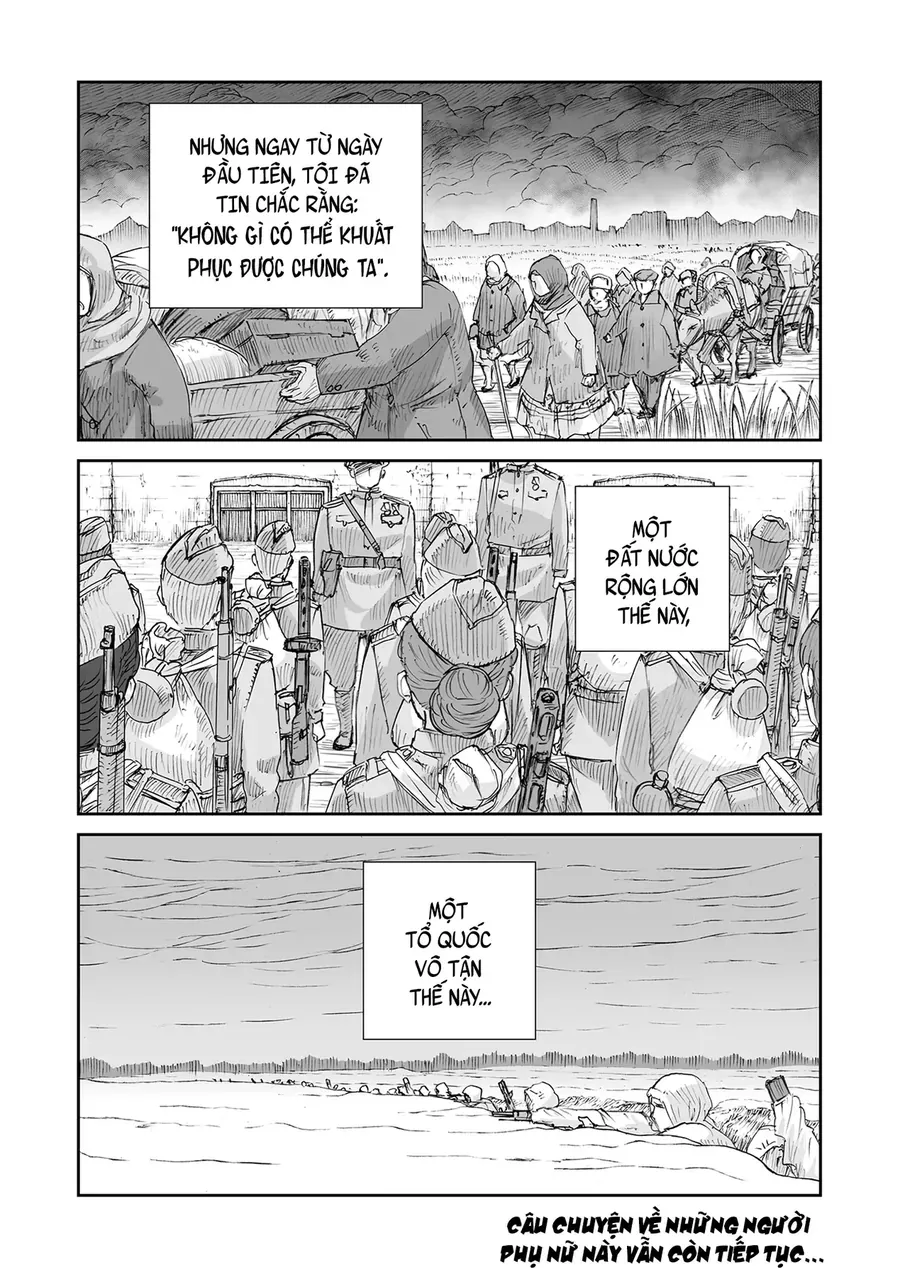 Chiến tranh không có một khuôn mặt phụ nữ Chap 38.2 - Next Chap 39.2