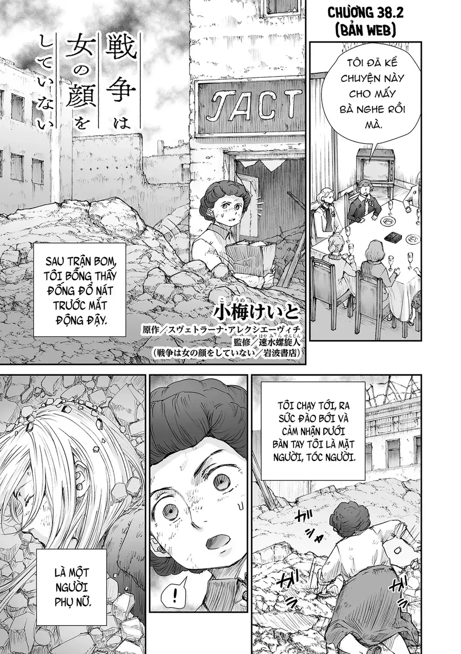 Chiến tranh không có một khuôn mặt phụ nữ Chap 38.2 - Next Chap 39.2