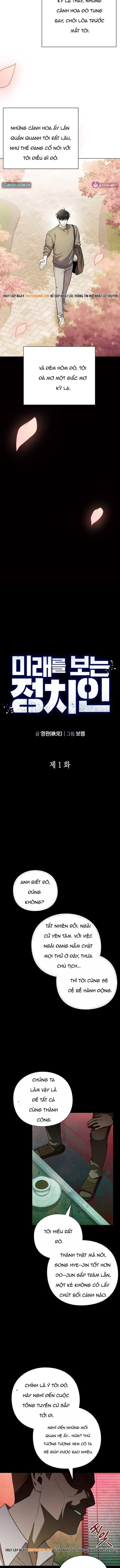 Chính Trị Gia Nhìn Thấy Tương Lai Chap 1 - Next Chap 2