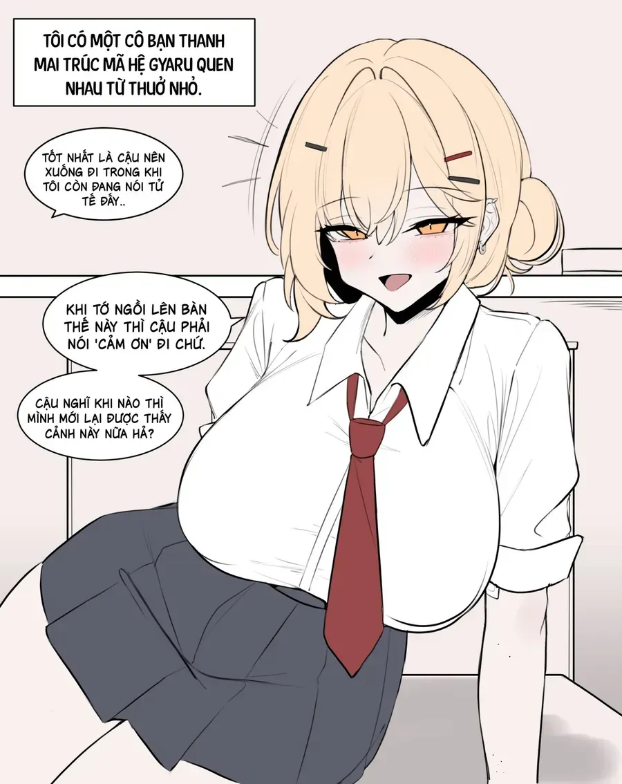 Cho Đến Trước Khi Cô Bạn Thanh Mai Trúc Mã Gyaru Qua Đời! Chap 1 - Next Chap 2