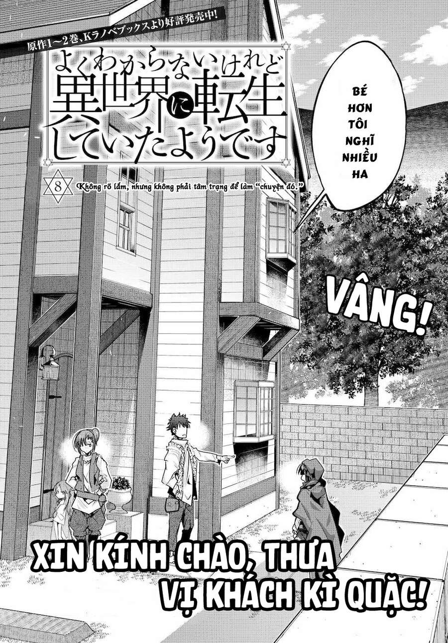 Chuyển Sinh Thành Con Gái, Tôi Sẽ Sinh Tồn Tại Dị Giới Chap 8 - Next Chap 9