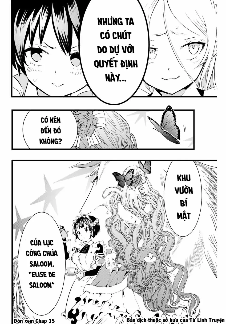 Chuyển Sinh Thành Thất Hoàng Tử, Tôi Sẽ Tự Do Tùy Ý Trau Dồi Ma Thuật Chap 14 - Next Chap 15