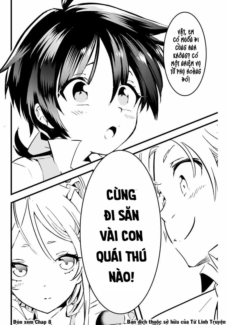 Chuyển Sinh Thành Thất Hoàng Tử, Tôi Sẽ Tự Do Tùy Ý Trau Dồi Ma Thuật Chap 7 - Next Chap 8