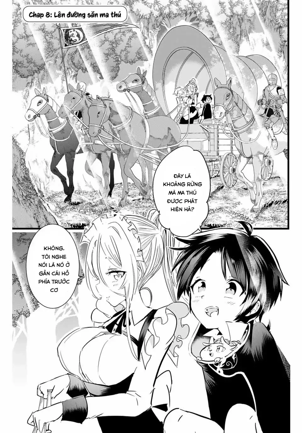 Chuyển Sinh Thành Thất Hoàng Tử, Tôi Sẽ Tự Do Tùy Ý Trau Dồi Ma Thuật Chap 8 - Next Chap 9