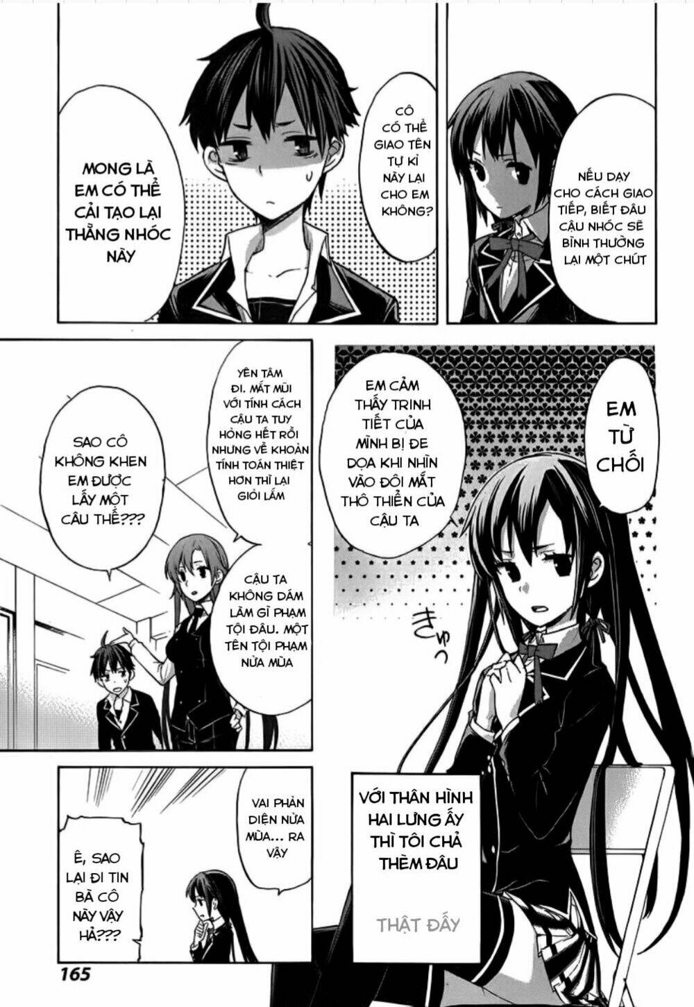 Chuyện Tình Thanh Xuân Bi Hài Của Tôi Quả Nhiên Là Sai Lầm Chap 1 - Next Chap 2