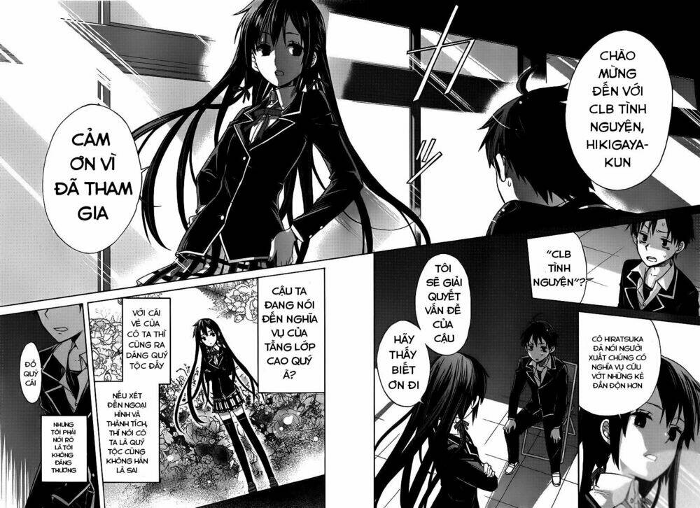 Chuyện Tình Thanh Xuân Bi Hài Của Tôi Quả Nhiên Là Sai Lầm Chap 1 - Next Chap 2