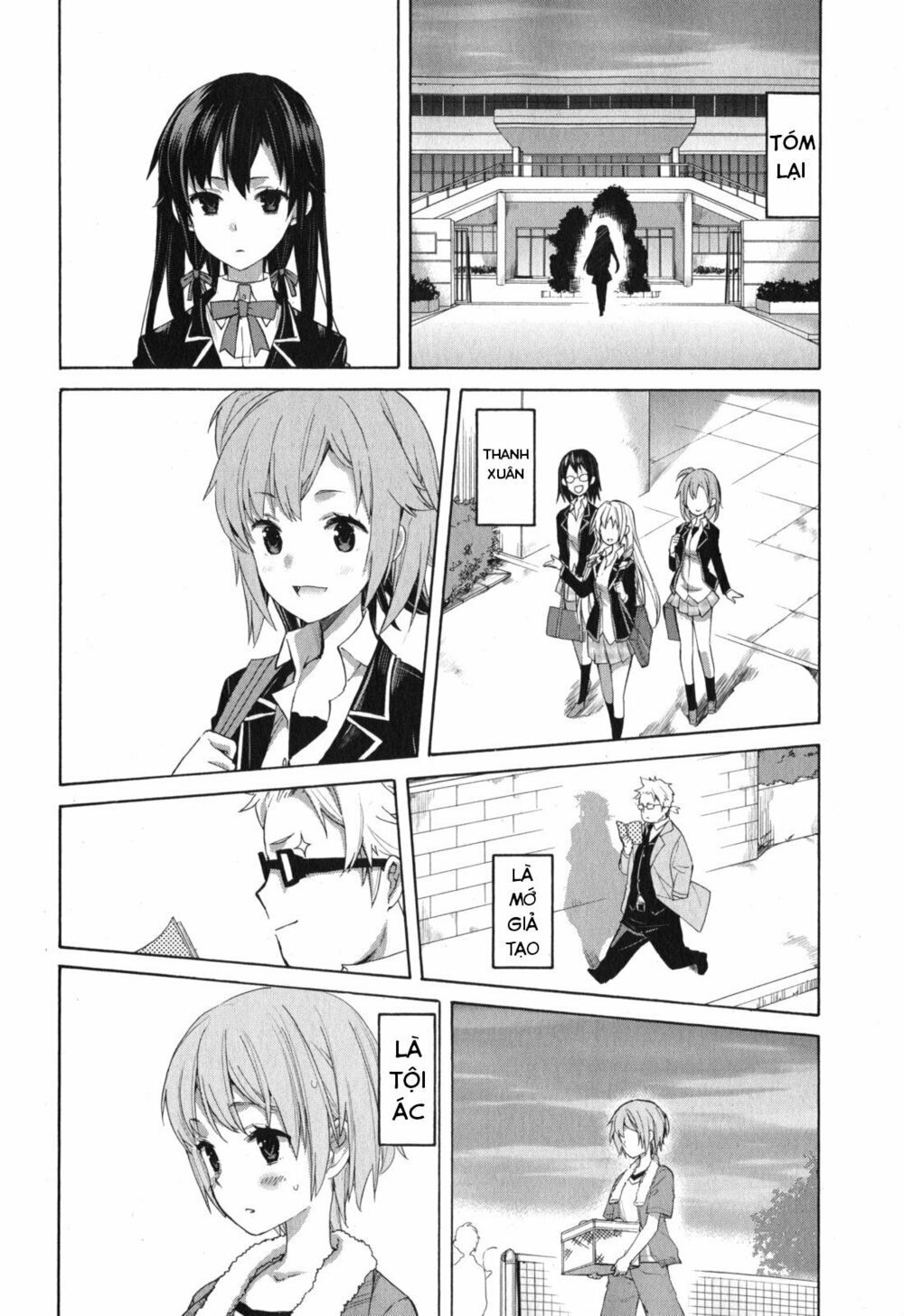 Chuyện Tình Thanh Xuân Bi Hài Của Tôi Quả Nhiên Là Sai Lầm Chap 1 - Next Chap 2