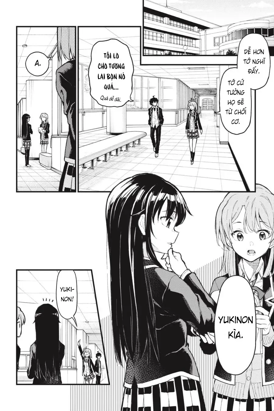 Chuyện Tình Thanh Xuân Bi Hài Của Tôi Quả Nhiên Là Sai Lầm Chap 106 - Next Chap 107