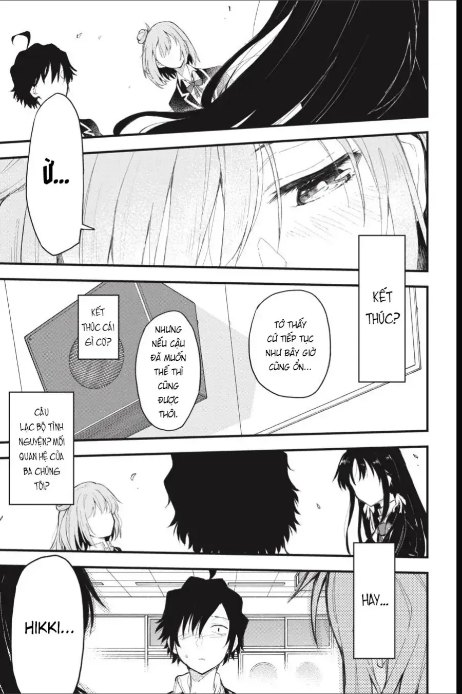Chuyện Tình Thanh Xuân Bi Hài Của Tôi Quả Nhiên Là Sai Lầm Chap 109 - Next Chap 110
