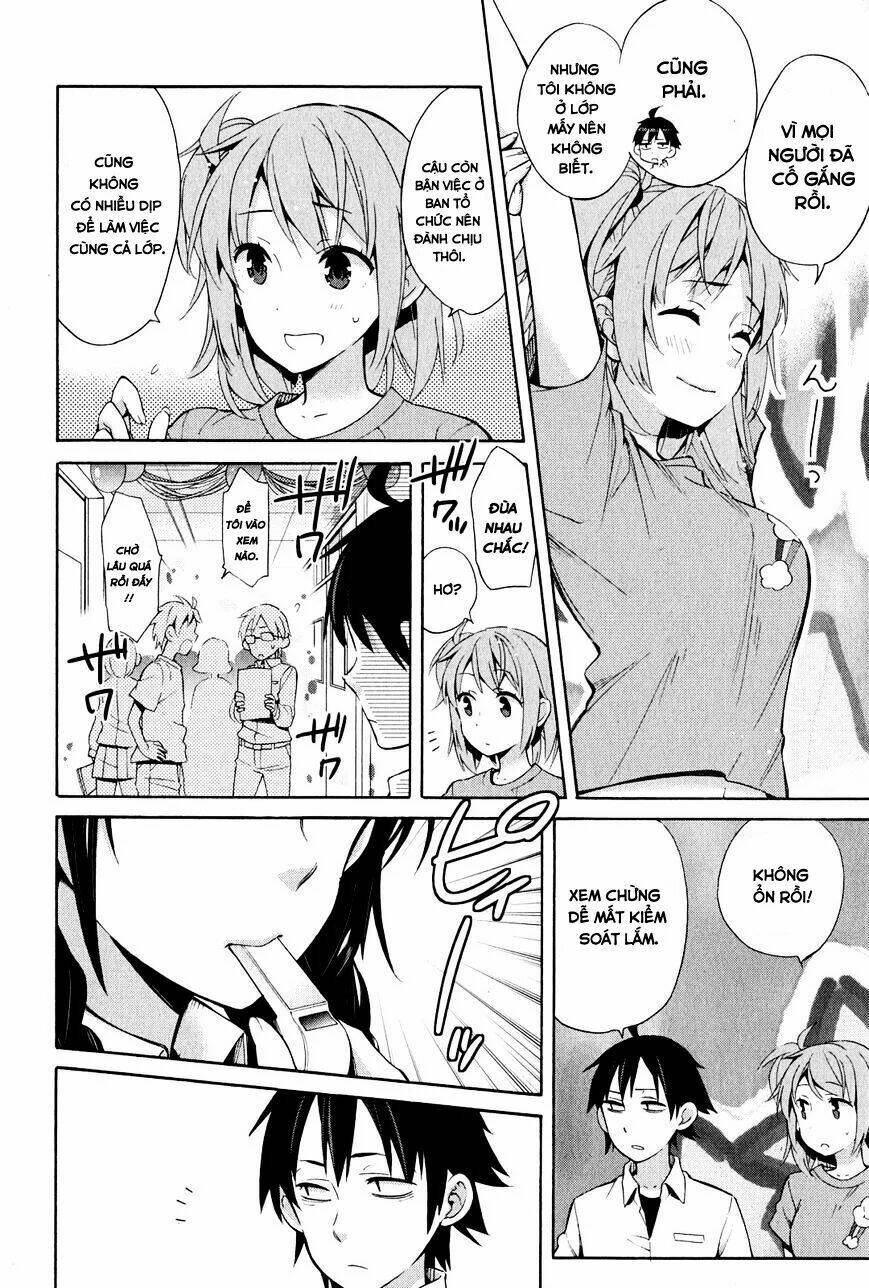 Chuyện Tình Thanh Xuân Bi Hài Của Tôi Quả Nhiên Là Sai Lầm Chap 24 - Next Chap 25