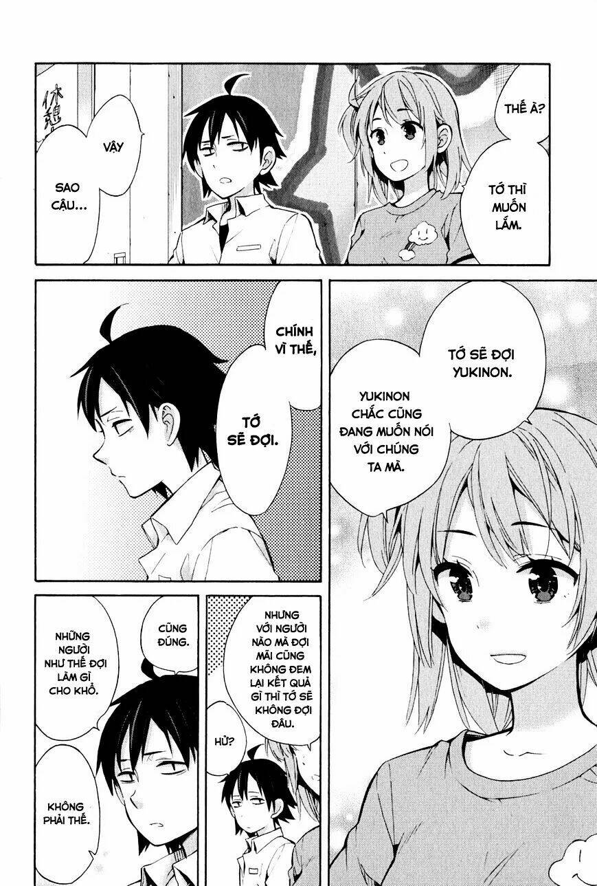 Chuyện Tình Thanh Xuân Bi Hài Của Tôi Quả Nhiên Là Sai Lầm Chap 24 - Next Chap 25