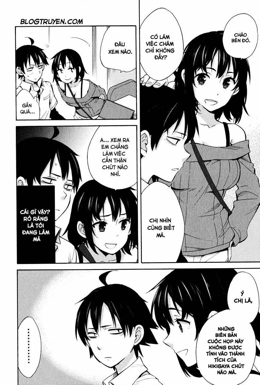Chuyện Tình Thanh Xuân Bi Hài Của Tôi Quả Nhiên Là Sai Lầm Chap 24 - Next Chap 25