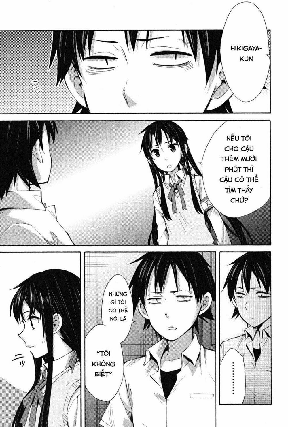 Chuyện Tình Thanh Xuân Bi Hài Của Tôi Quả Nhiên Là Sai Lầm Chap 25 - Next Chap 26