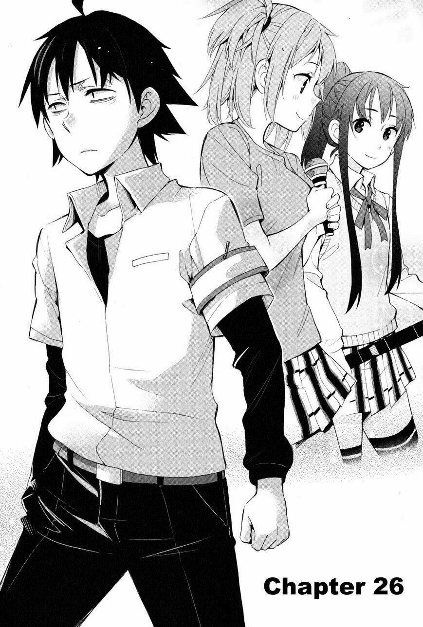 Chuyện Tình Thanh Xuân Bi Hài Của Tôi Quả Nhiên Là Sai Lầm Chap 26 - Next Chap 27