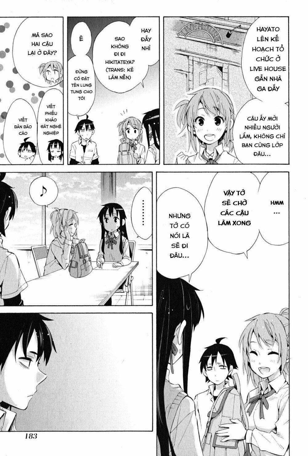 Chuyện Tình Thanh Xuân Bi Hài Của Tôi Quả Nhiên Là Sai Lầm Chap 26 - Next Chap 27