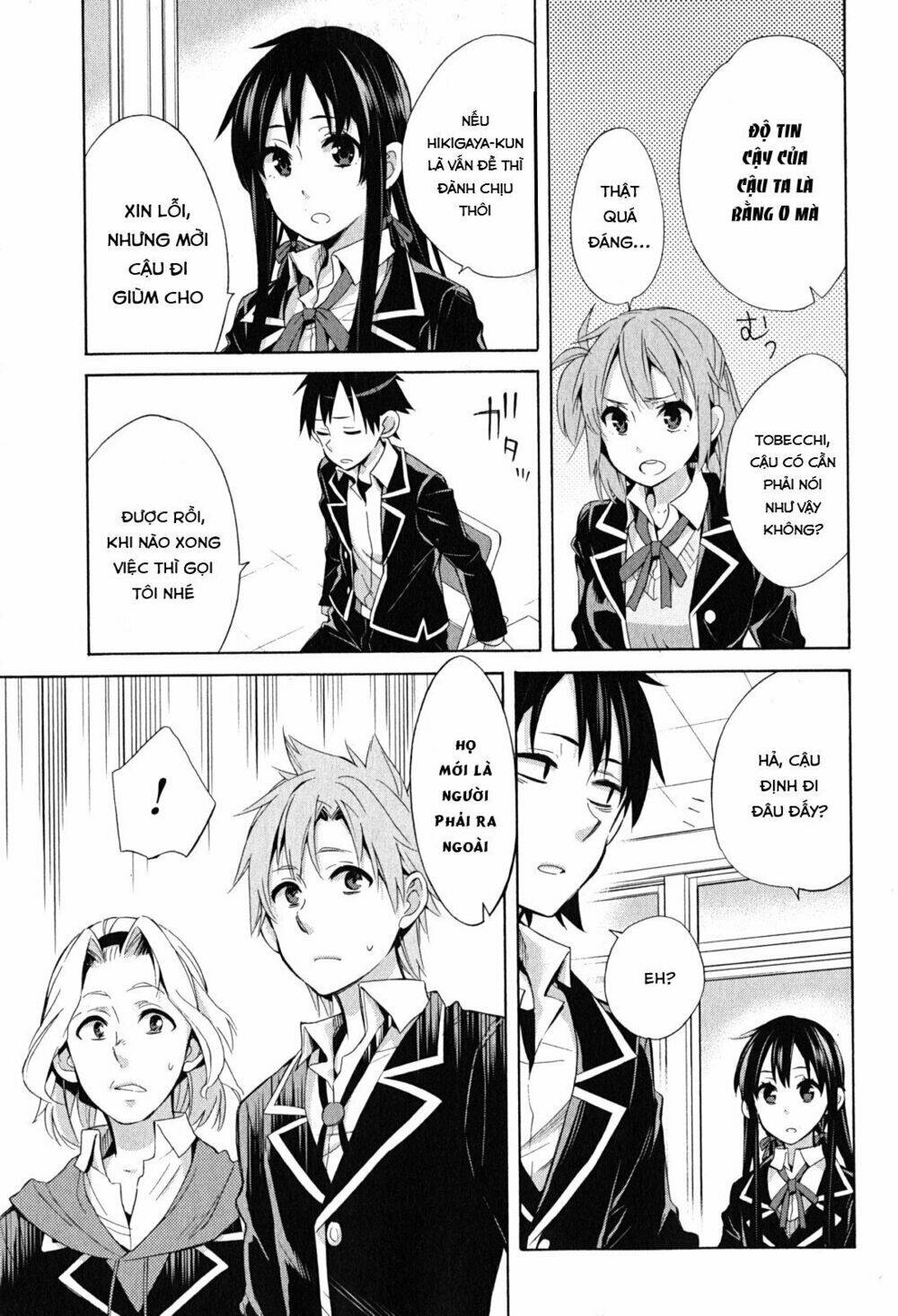 Chuyện Tình Thanh Xuân Bi Hài Của Tôi Quả Nhiên Là Sai Lầm Chap 27 - Next Chap 28