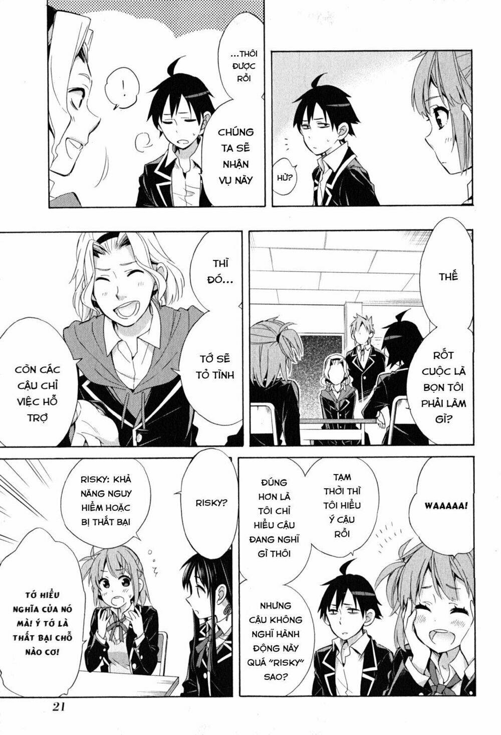 Chuyện Tình Thanh Xuân Bi Hài Của Tôi Quả Nhiên Là Sai Lầm Chap 27 - Next Chap 28