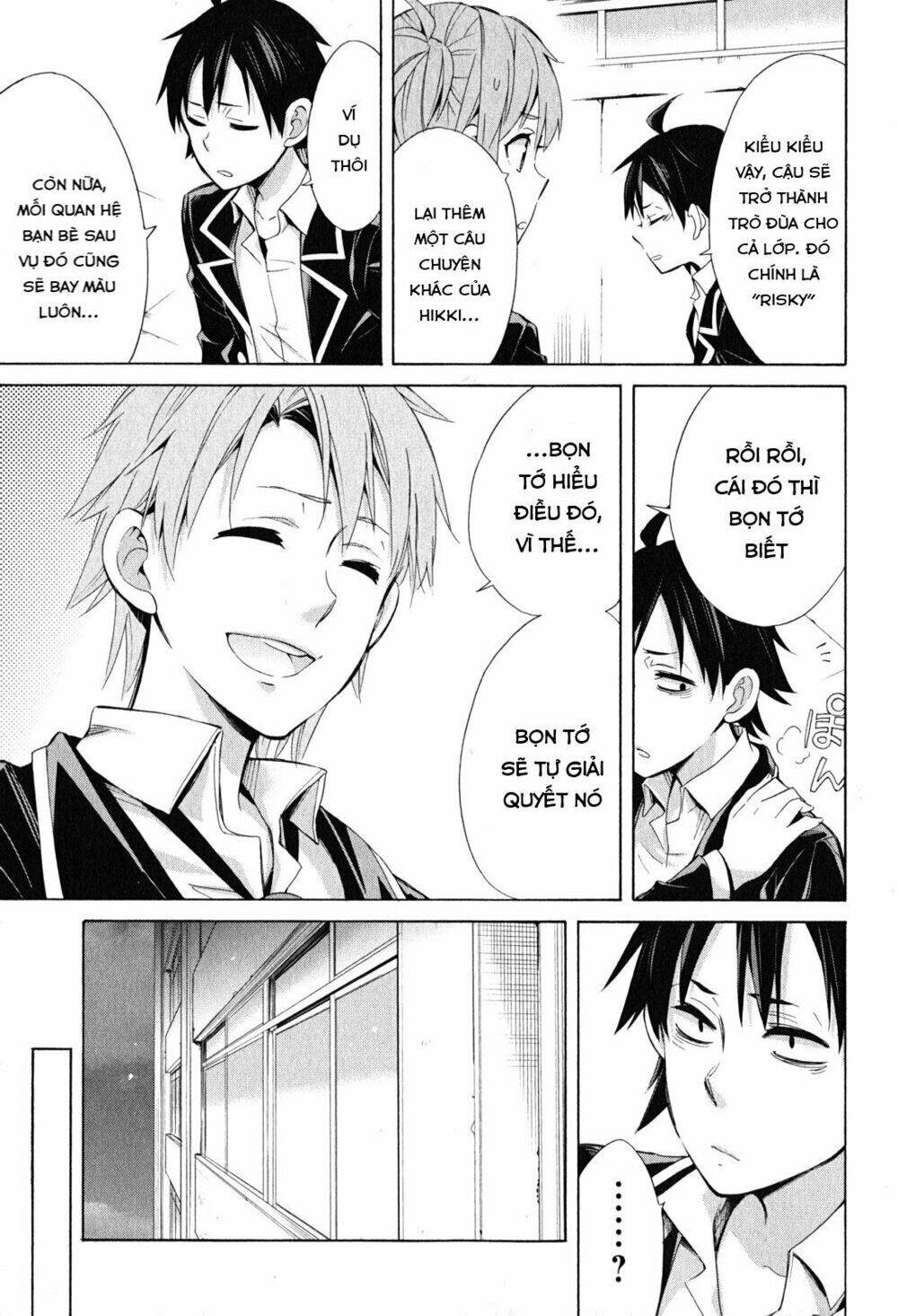 Chuyện Tình Thanh Xuân Bi Hài Của Tôi Quả Nhiên Là Sai Lầm Chap 27 - Next Chap 28