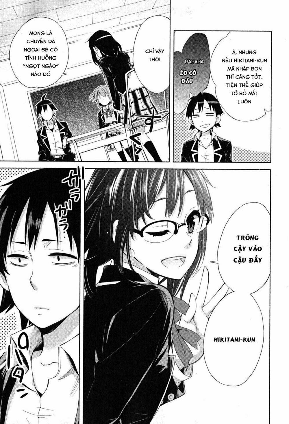 Chuyện Tình Thanh Xuân Bi Hài Của Tôi Quả Nhiên Là Sai Lầm Chap 27 - Next Chap 28