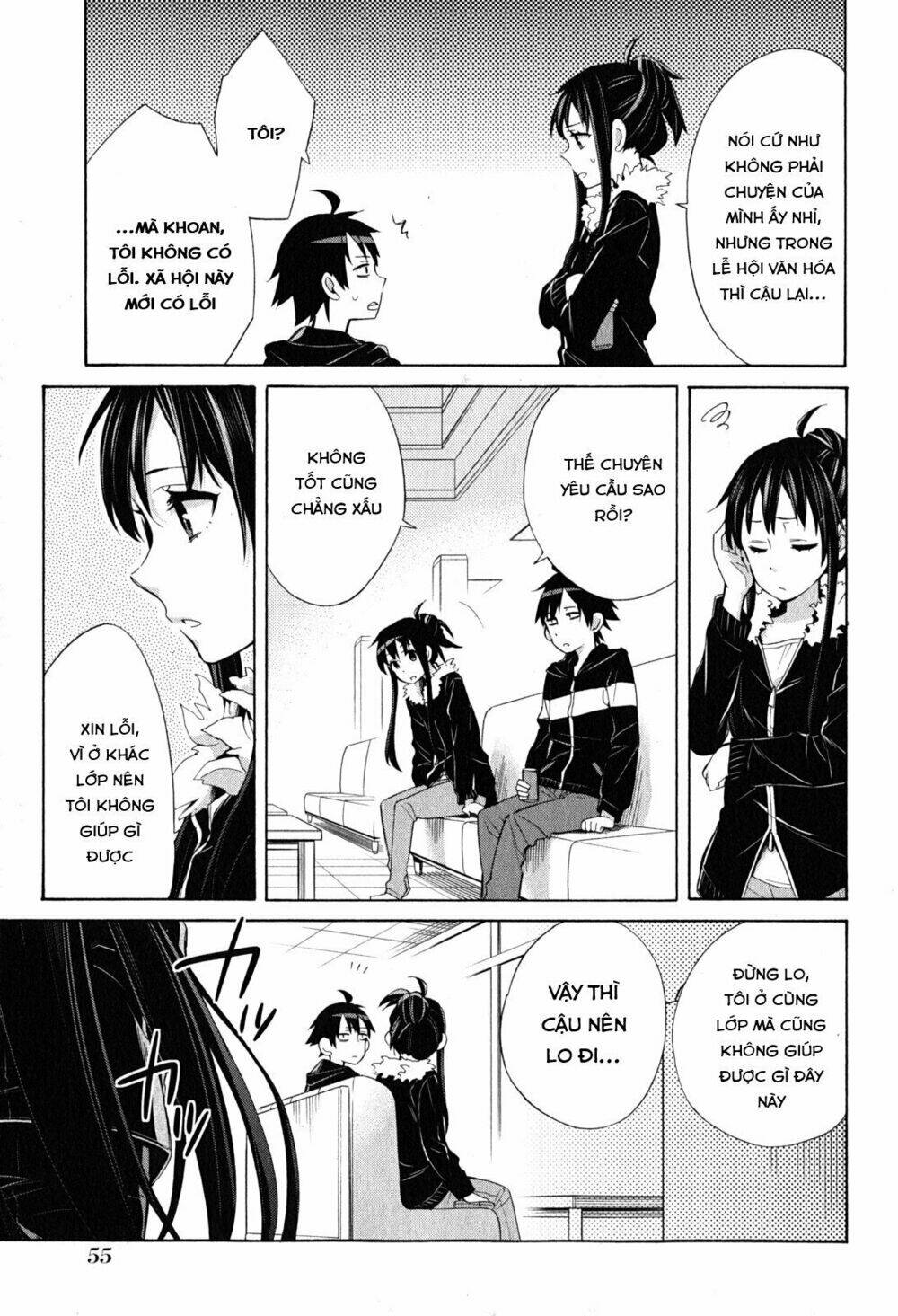 Chuyện Tình Thanh Xuân Bi Hài Của Tôi Quả Nhiên Là Sai Lầm Chap 27 - Next Chap 28