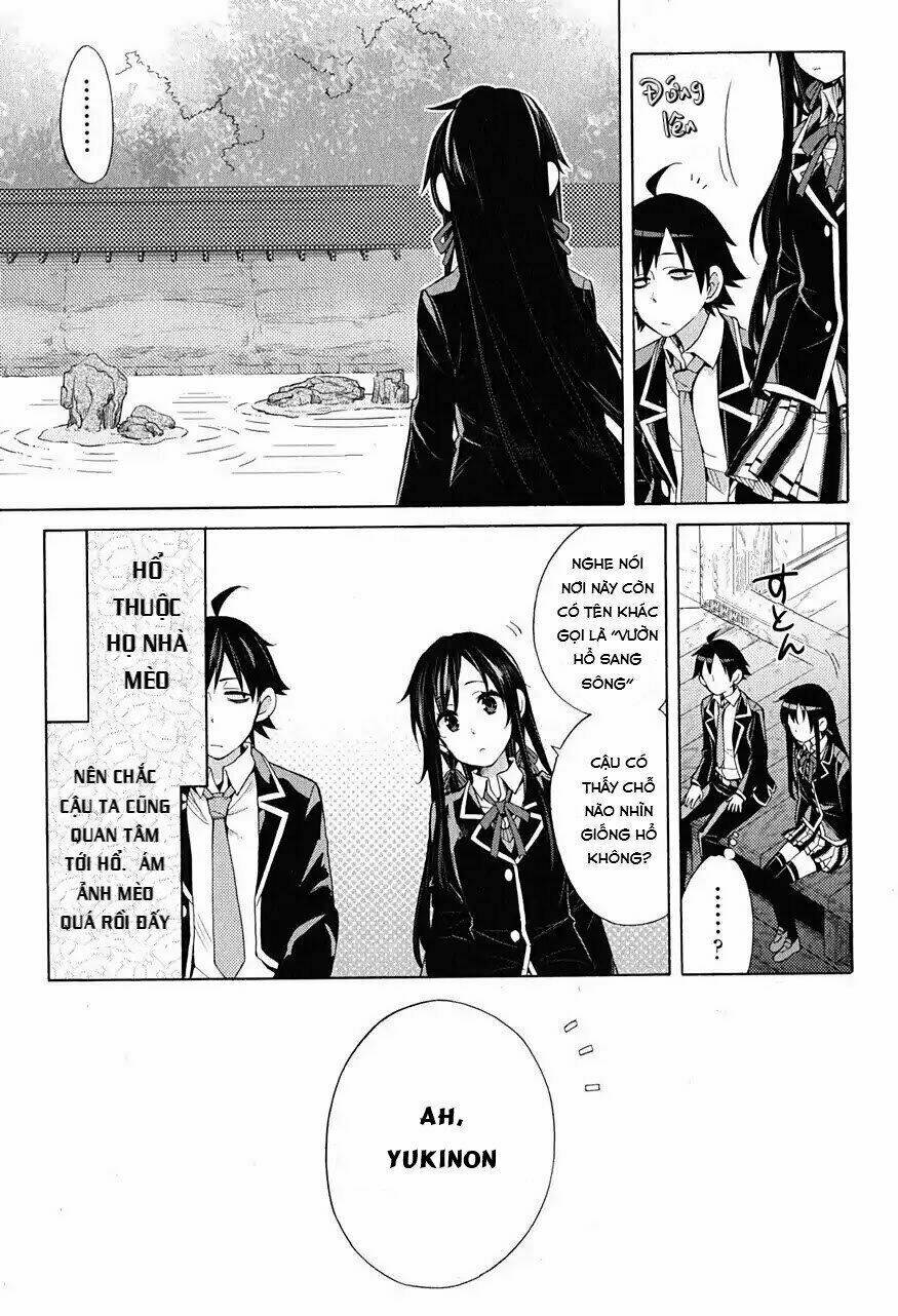 Chuyện Tình Thanh Xuân Bi Hài Của Tôi Quả Nhiên Là Sai Lầm Chap 28 - Next Chap 29