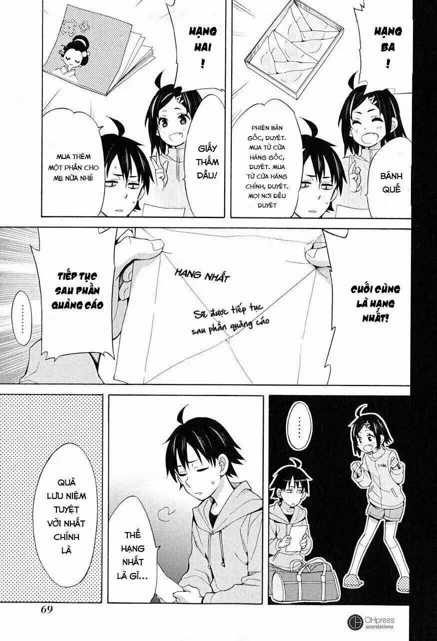 Chuyện Tình Thanh Xuân Bi Hài Của Tôi Quả Nhiên Là Sai Lầm Chap 28 - Next Chap 29